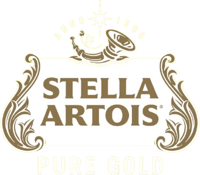 Logo Stella Artois – parceiro do aniversário DOM