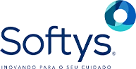 Logo Softys – parceiro do aniversário DOM